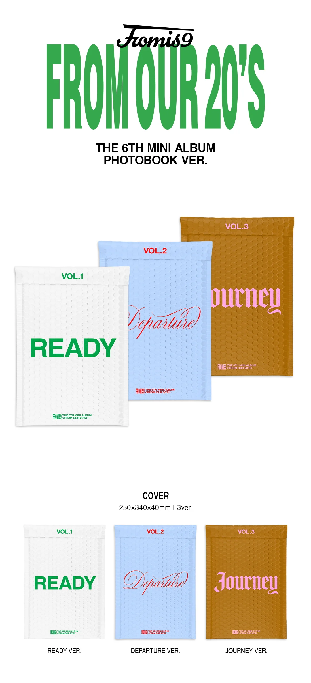 fromis_9 - 6th Mini Album From Our 20’s [Photobook Ver.] - Image 2