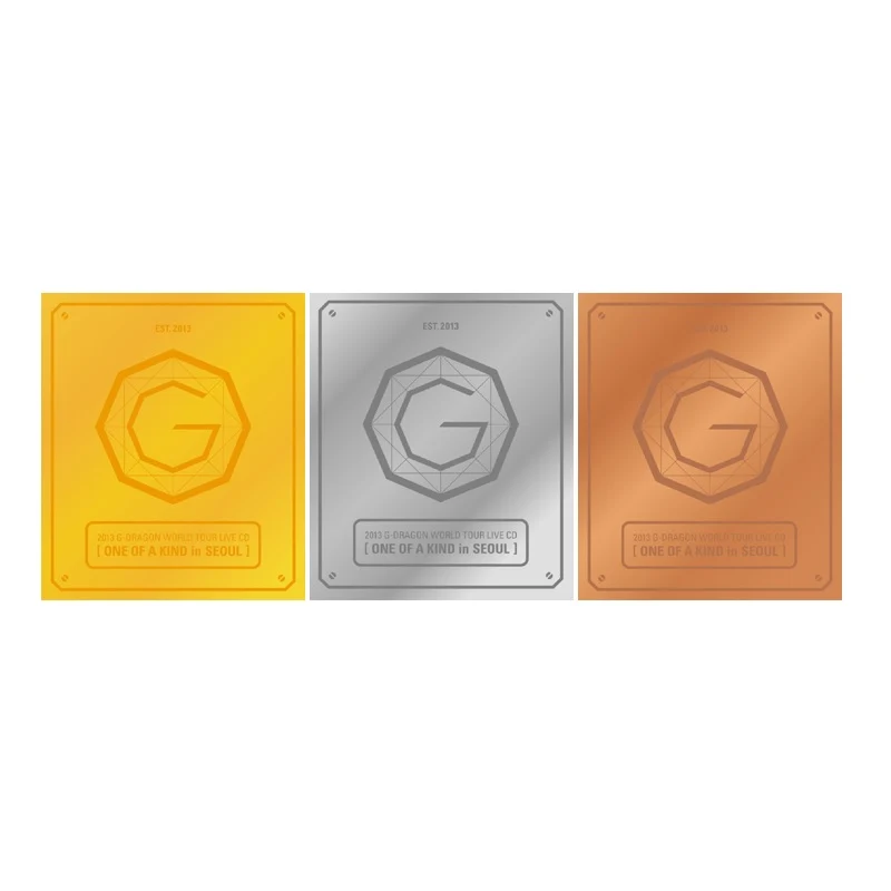G-DRAGON BIGBANG - 2013 World Tour Live [ONE OF A KIND in SEOUL] CD Random ver.