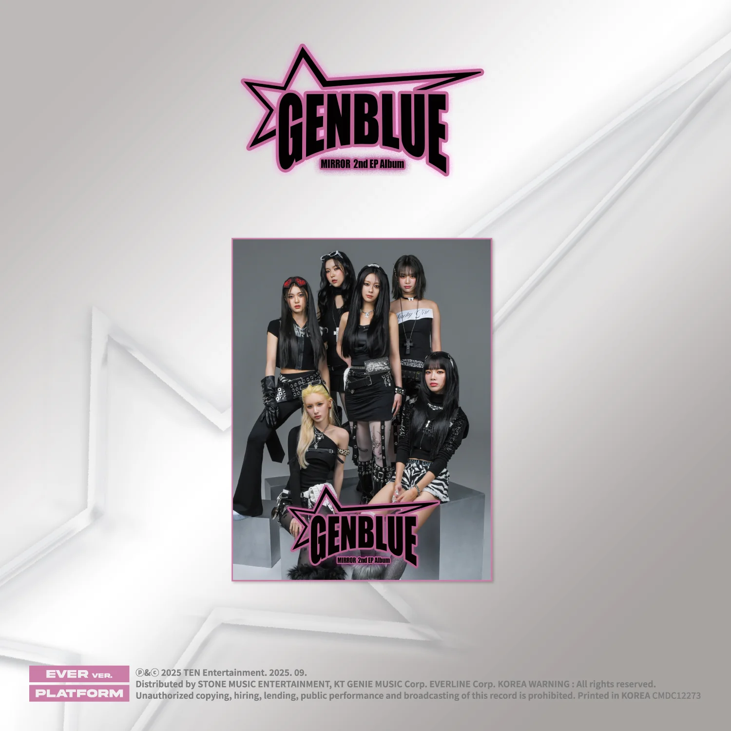 Genblue - 2nd EP Mirror Pocaalbum version