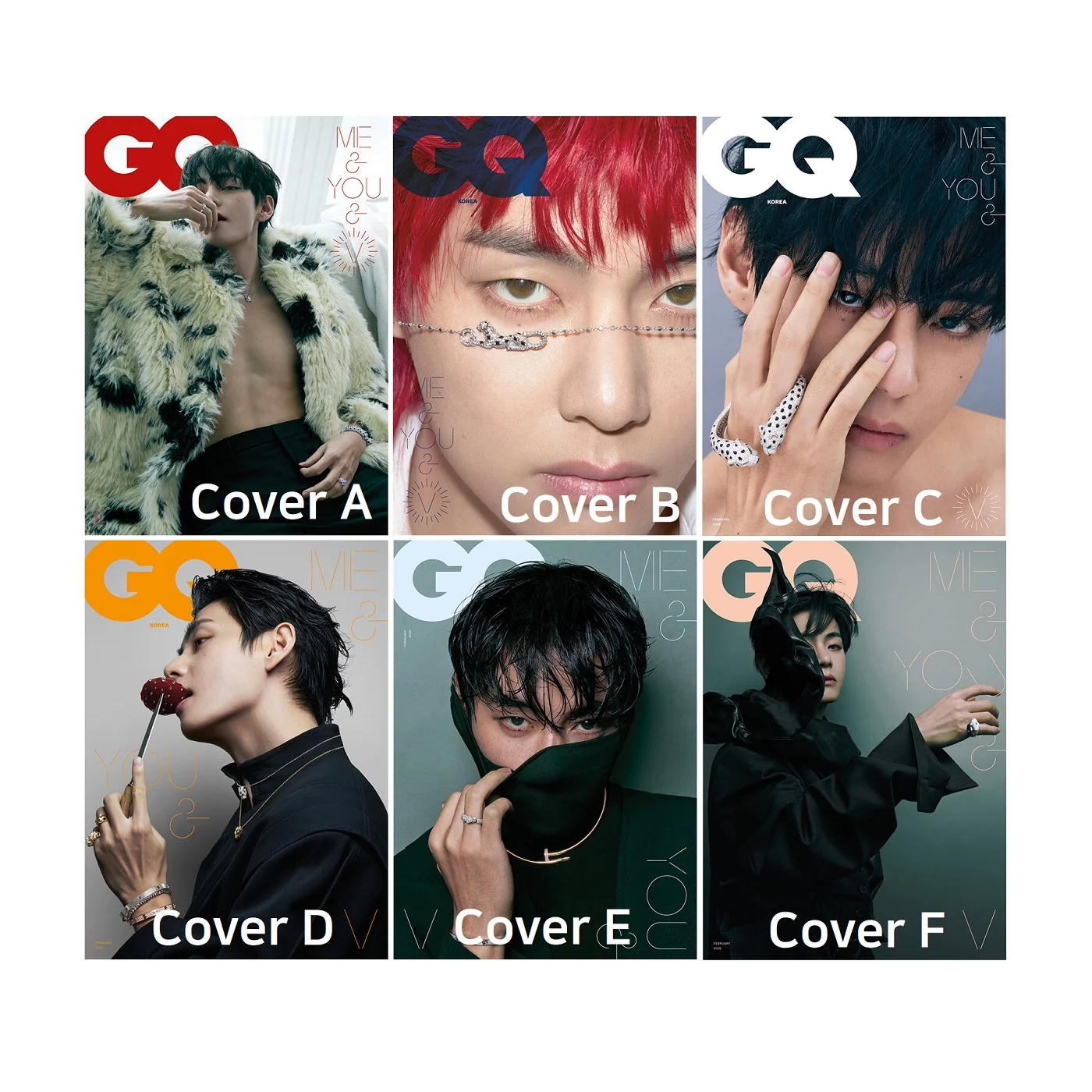 GQ Korea Magazine February 2026 BTS V