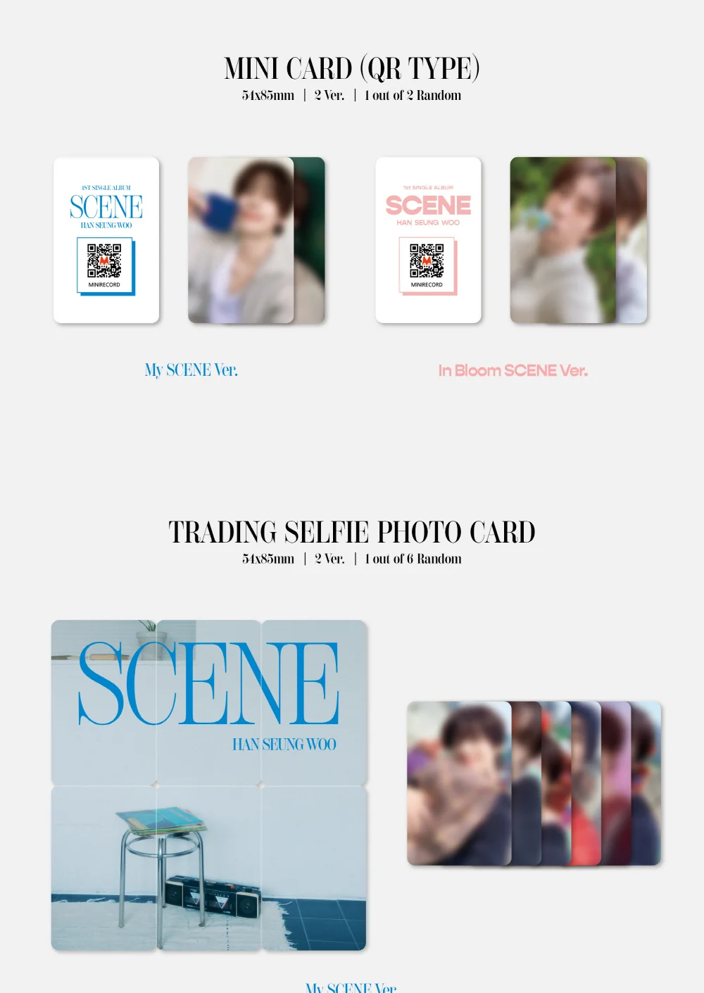 HAN SEUNG WOO - 3rd Mini Album SCENE Platform version (Random ver.) - Image 3