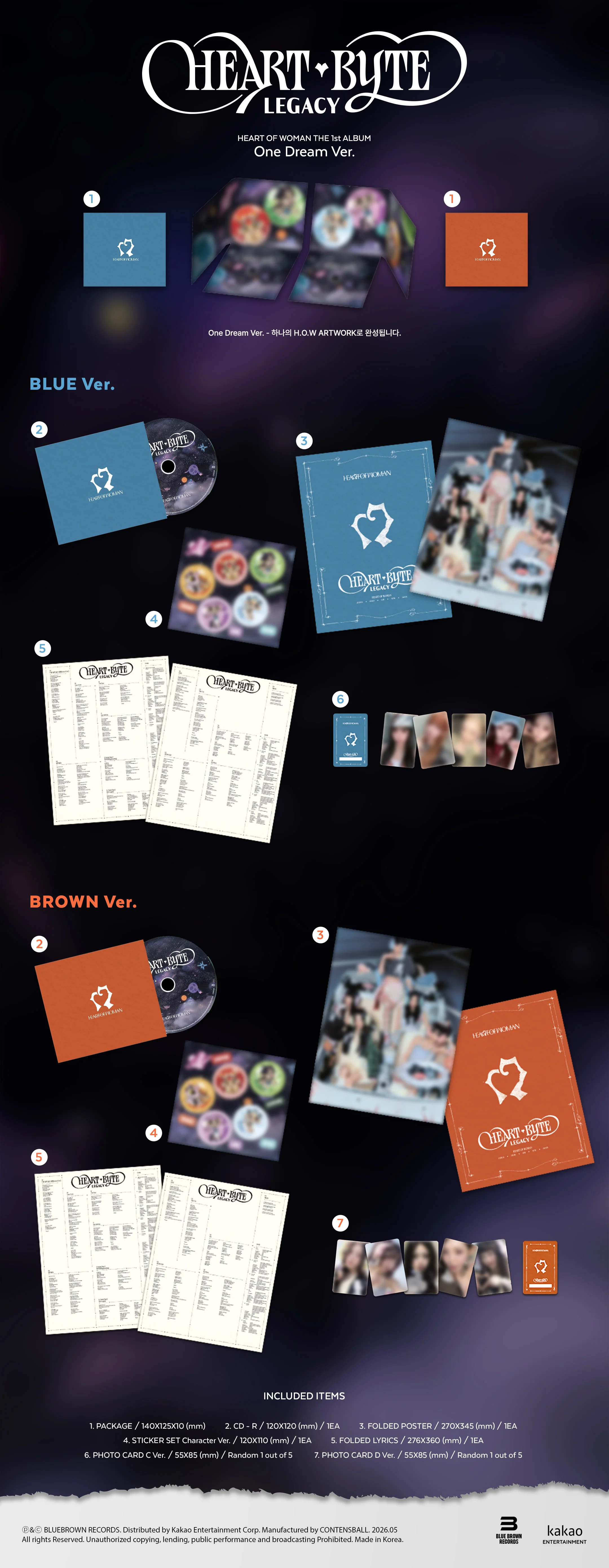 Heart of Woman - Vol.1 Heart Byte : LEGACY One Dream version CD - Image 5