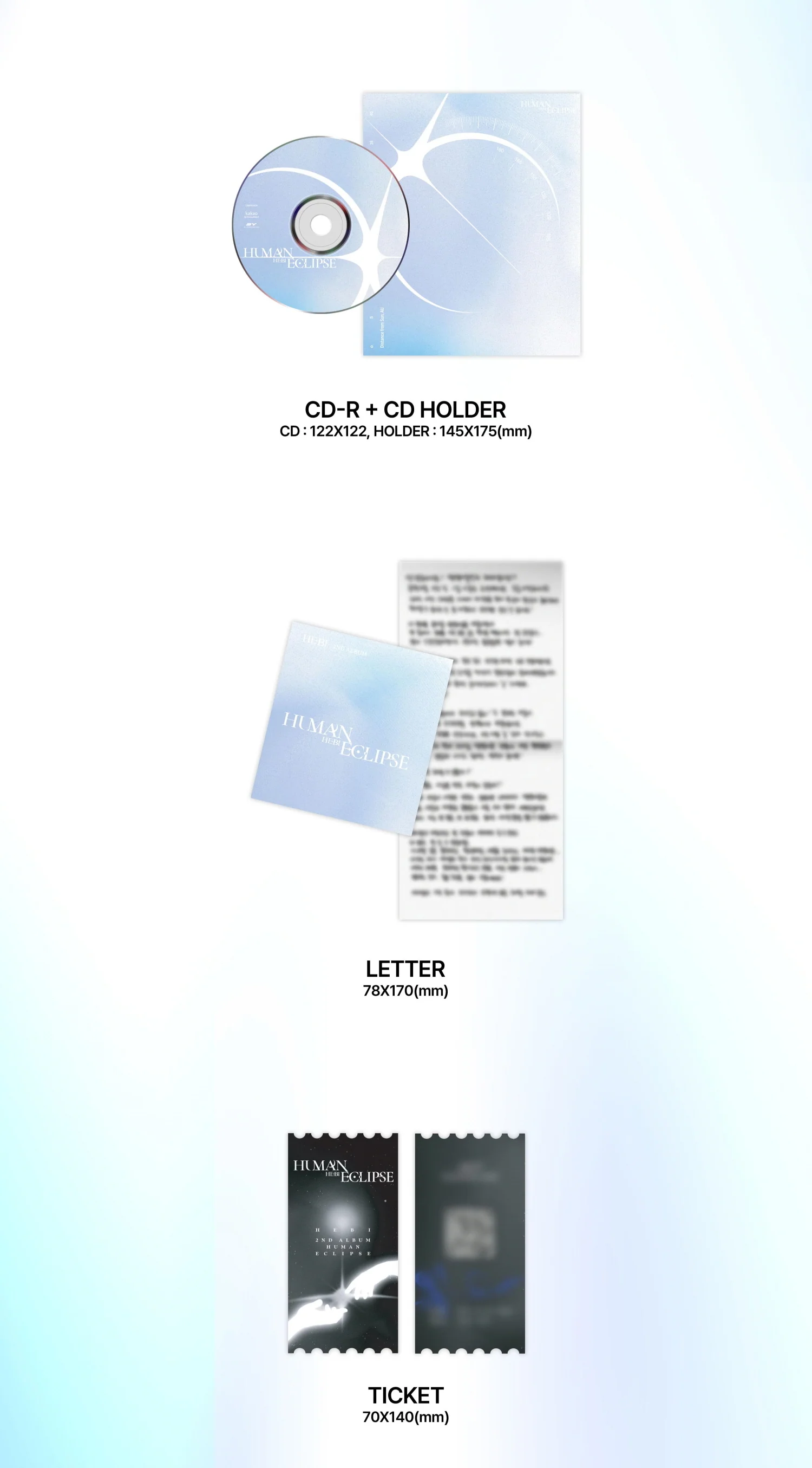 Hebi - 2nd Mini Album Human Eclipse Basic version CD - Image 3
