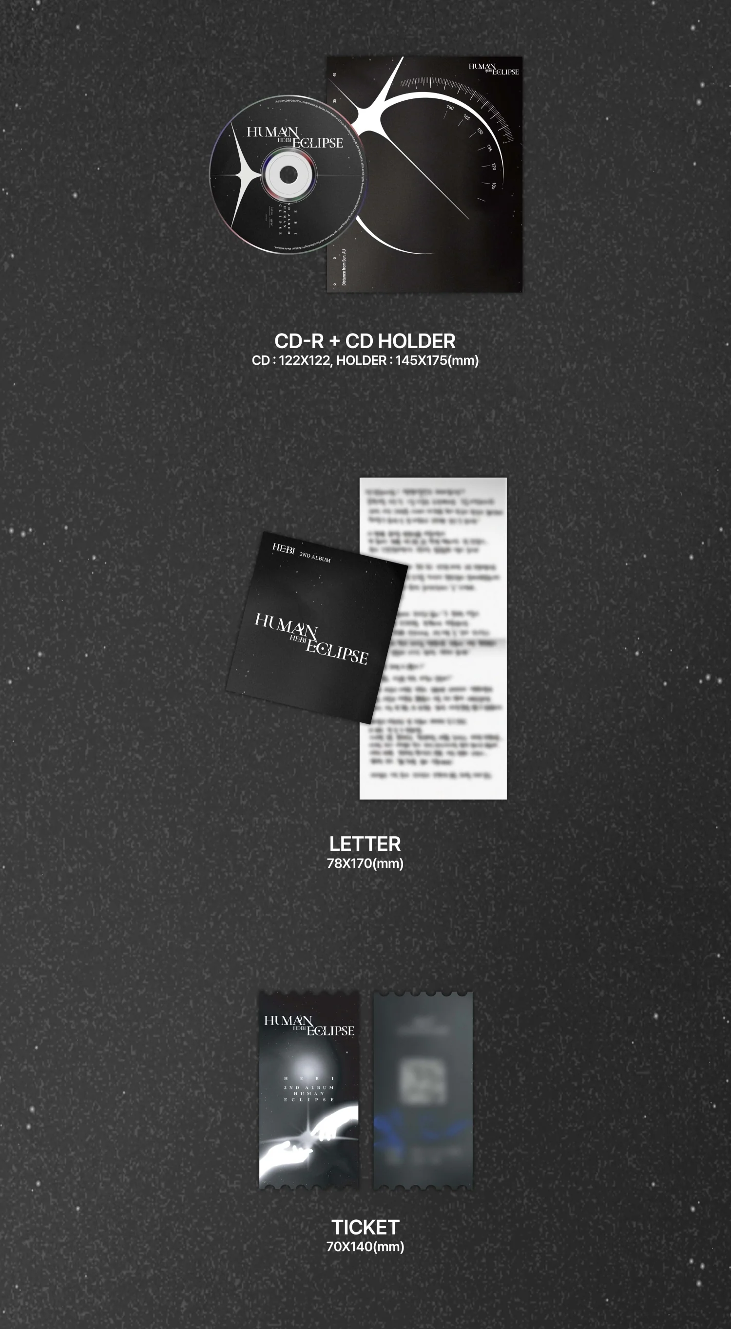 Hebi - 2nd Mini Album Human Eclipse Basic version CD - Image 6
