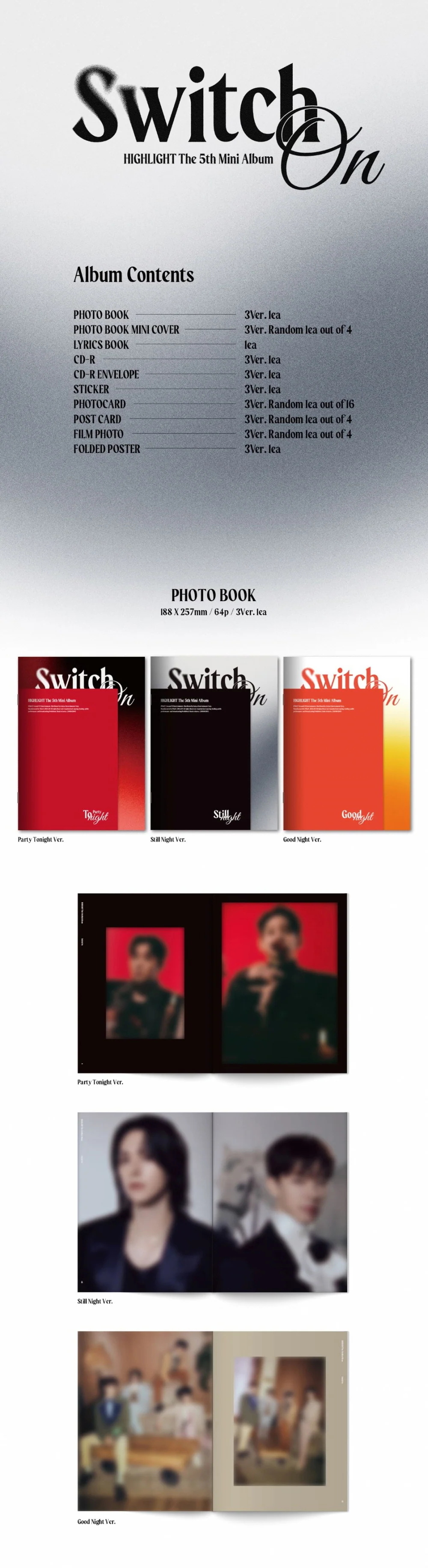 HIGHLIGHT - 5th Mini Album Switch On - Image 2