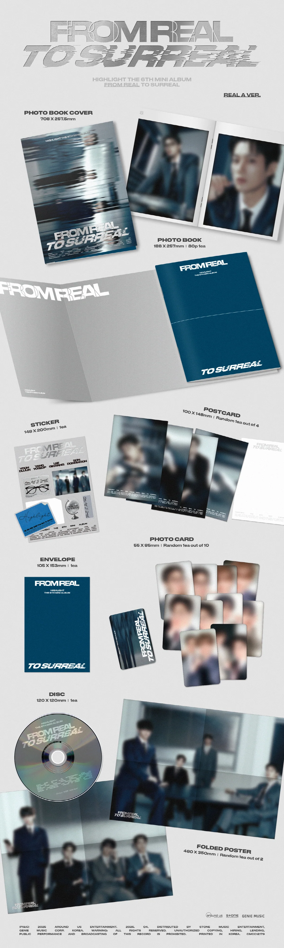 Highlight - From Real to Surreal (6th Mini Album) - Image 2