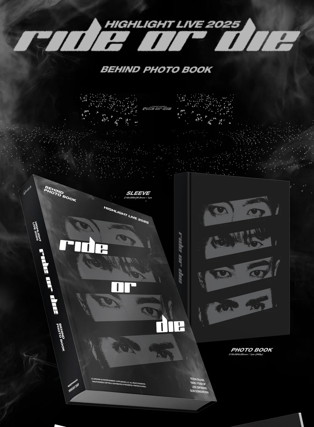 HIGHLIGHT LIVE 2025 [RIDE OR DIE] BEHIND PHOTO BOOK - Image 2