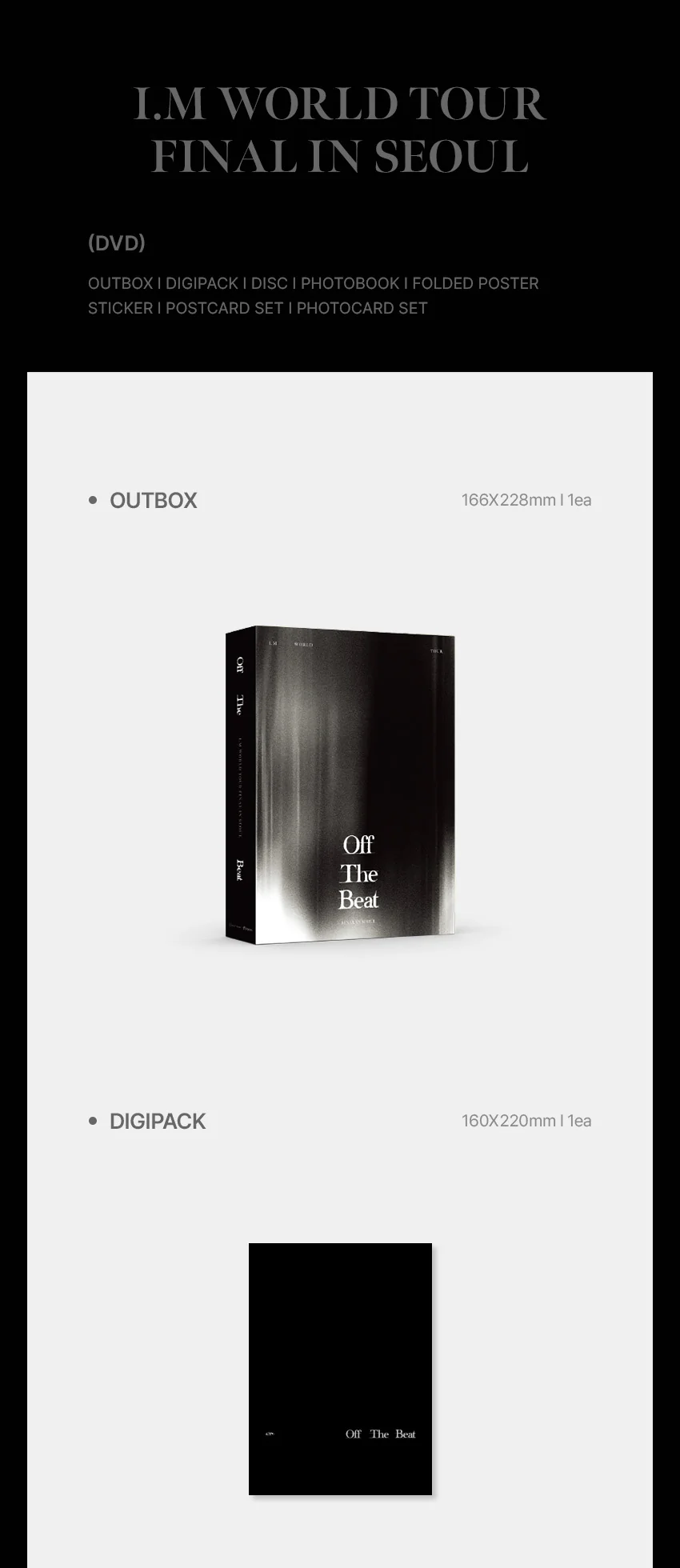 I.M WORLD TOUR [Off The Beat] FINAL IN SEOUL DVD - Image 2
