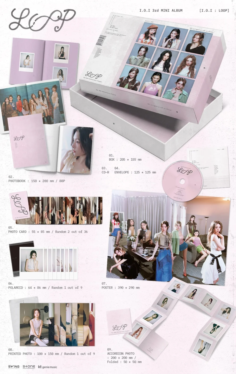 I.O.I - 3rd Mini Album I.O.I : LOOP - Image 2