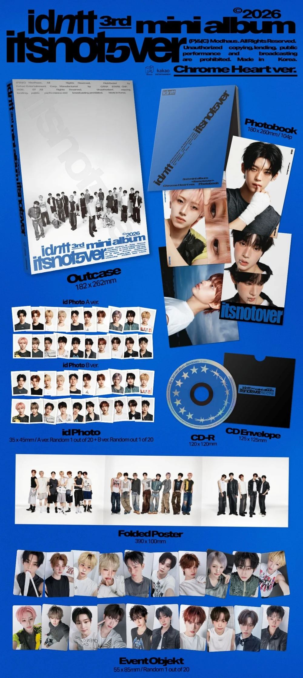 Idntt - 3rd Mini Album itsnotover CD - Image 4