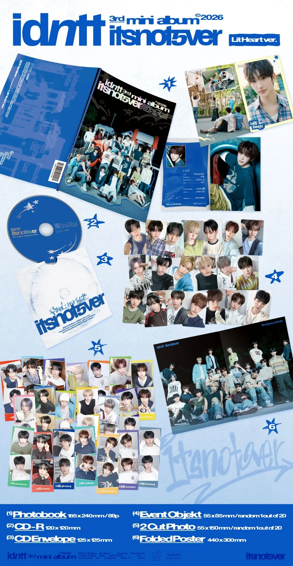 Idntt - 3rd Mini Album itsnotover CD - Image 5