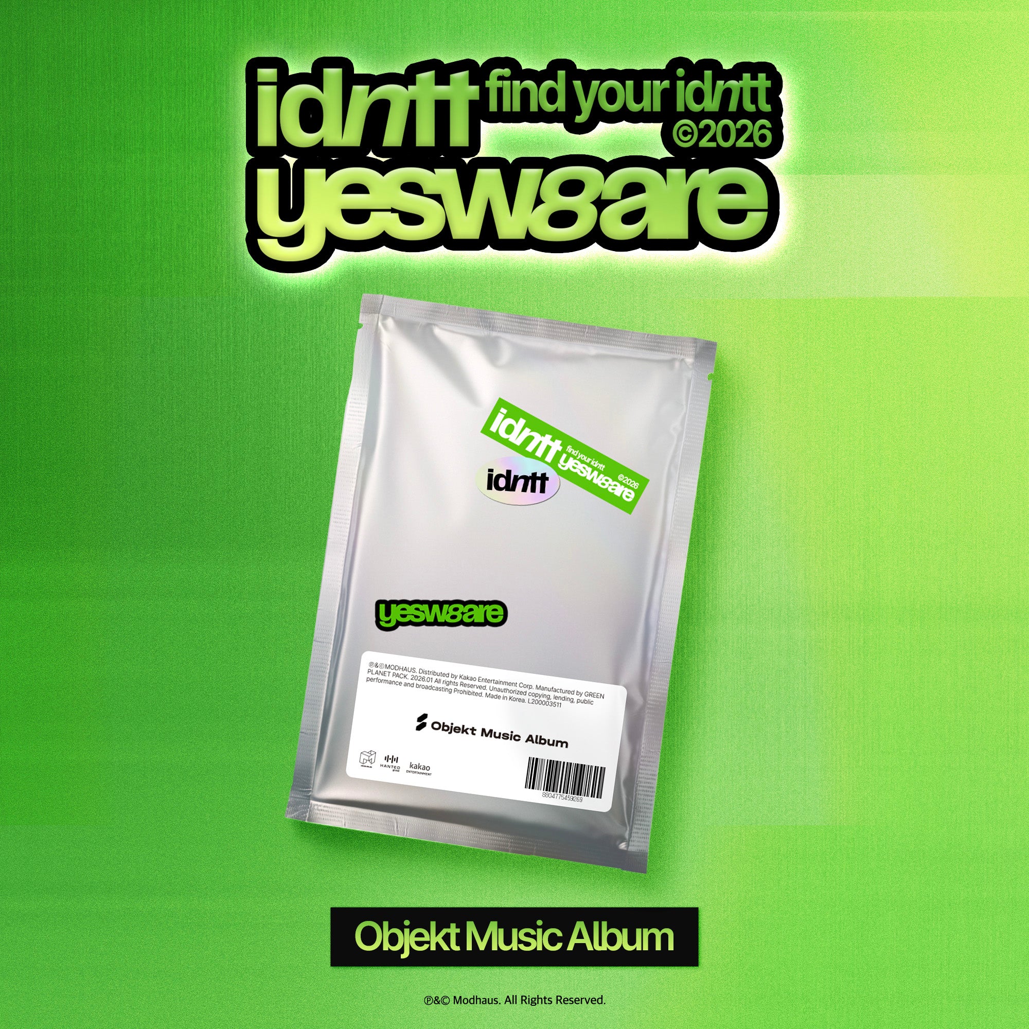 idntt - yesweare Objekt Music Album version