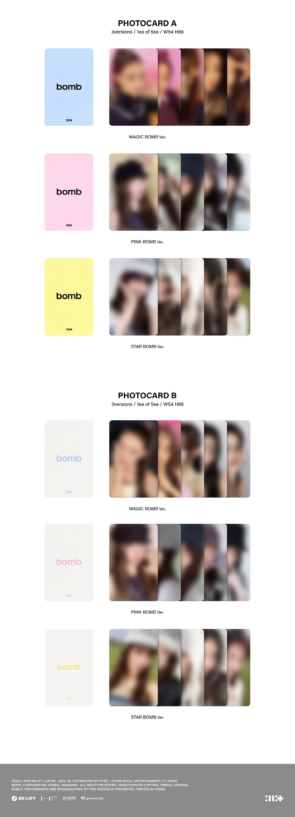 ILLIT - 3rd Mini Album bomb CD - Image 5