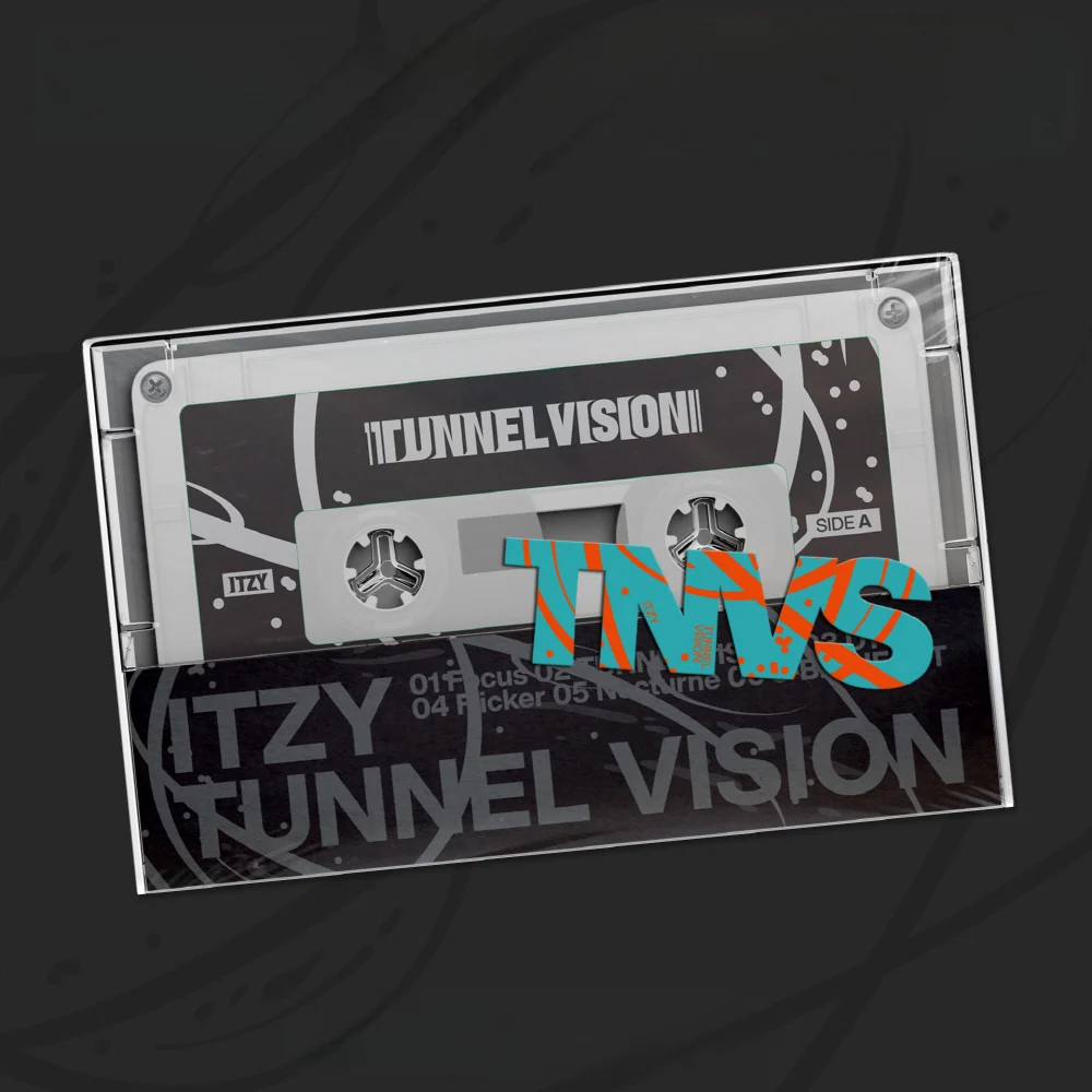 ITZY - TUNNEL VISION [Cassette Tape Ver.] 11th Mini Album+Pre-Order Gift - Image 3