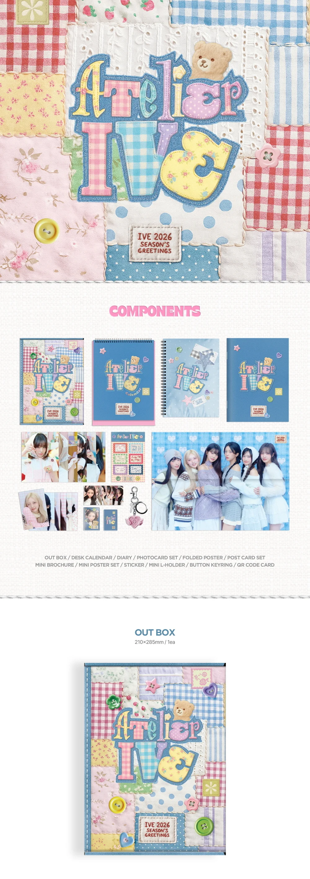 IVE 2026 SEASON’S GREETINGS [ATELIER IVE] + Pre-Order Gift - Image 2