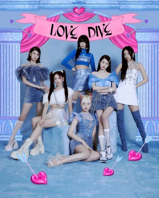 IVE - LOVE DIVE [Jewel Case Ver.] 2nd Single Album+Extra Photocards Set (Random ver.) - Image 6