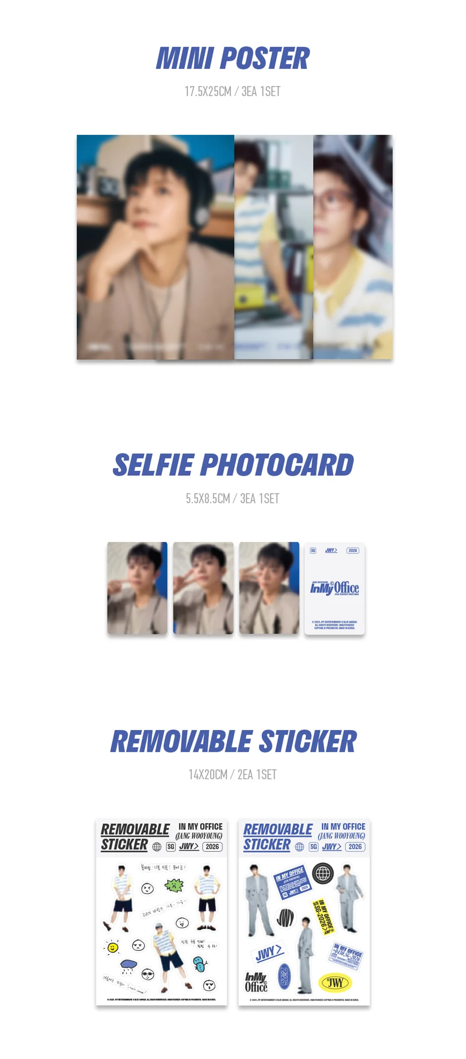 Jang Wooyoung 2026 Season'S Greetings [In My Office] + Pre-Order Gift - Image 4