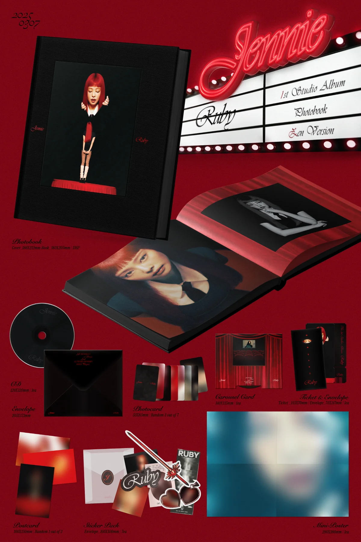 JENNIE - Ruby The 1st Studio Album - Image 3