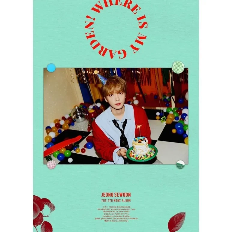 JEONG SE WOON - Where is my Garden! (5th Mini Album) - Image 7
