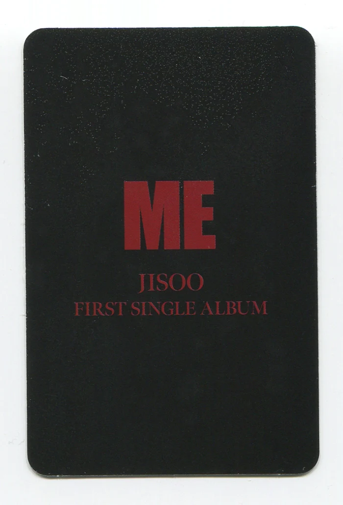 JISOO FIRST SINGLE ALBUM [ME] Ktown4u POB EXCLUSIVE OFFICIAL PHOTOCARD BLACKPINK - Image 10
