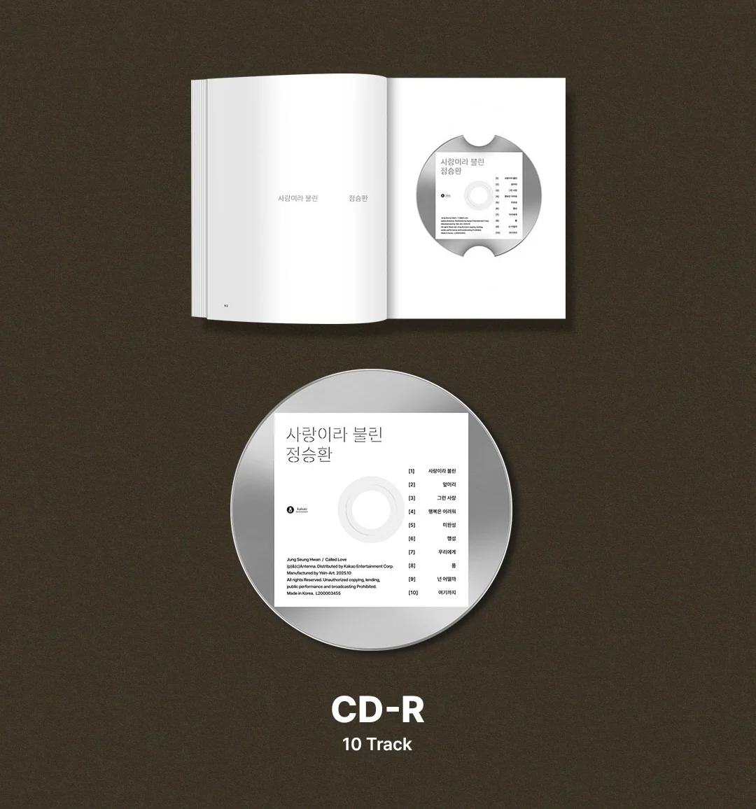 Jung Seung Hwan - Called Love CD - Image 5