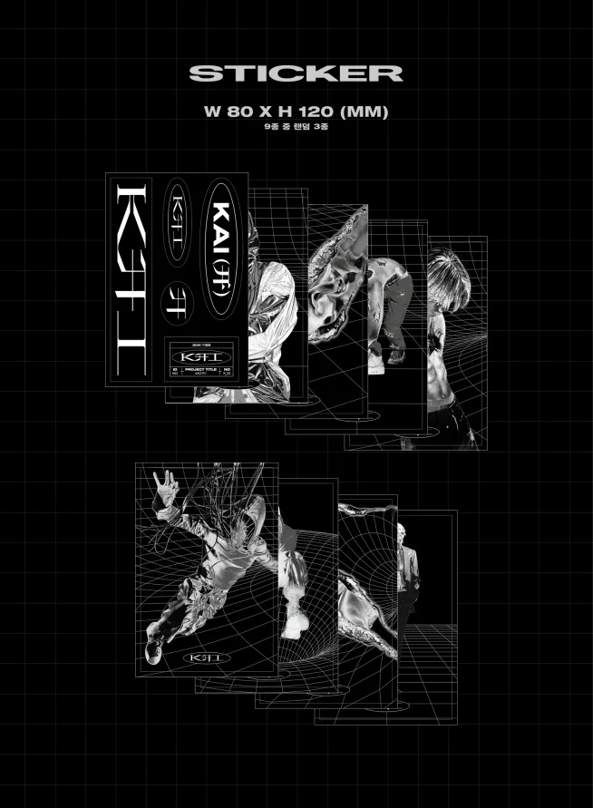 KAI EXO - KAI (开) PHOTO BOOK Ver. (1st Mini) Album+Extra Photocards Set - Image 5