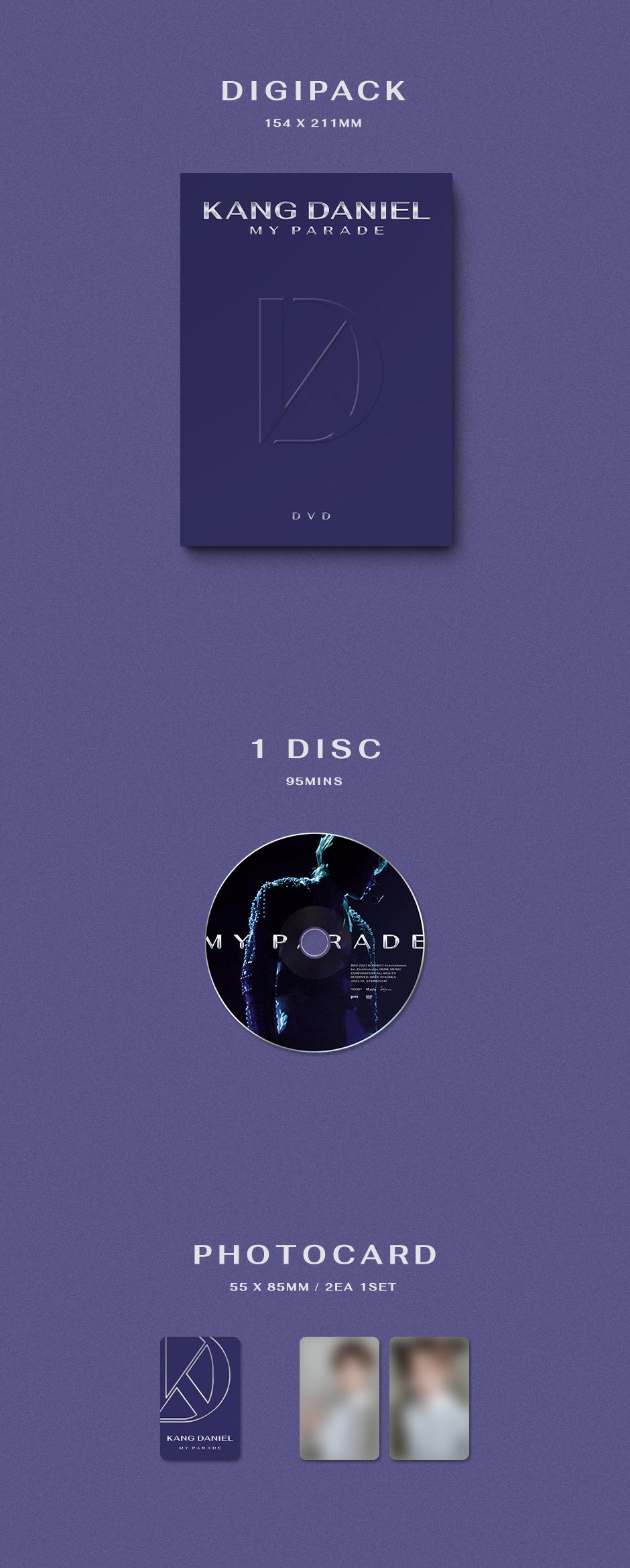 KANG DANIEL - MY PARADE DVD - Image 4