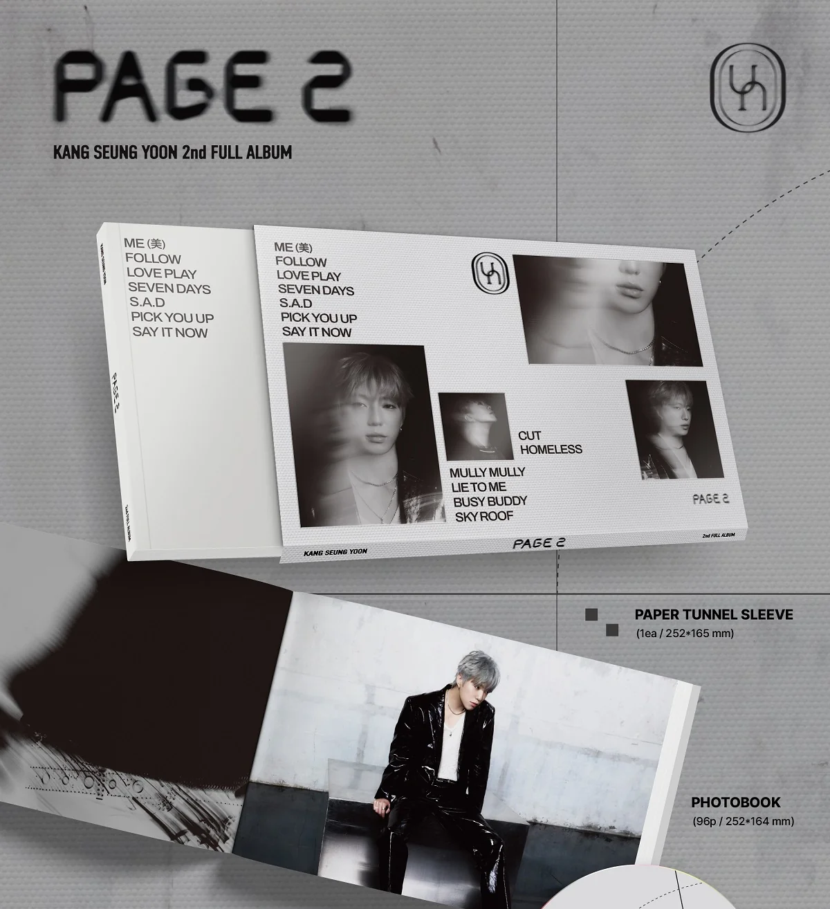 Kang Seung Yoon - 2nd Full Album Page 2 CD - Image 2