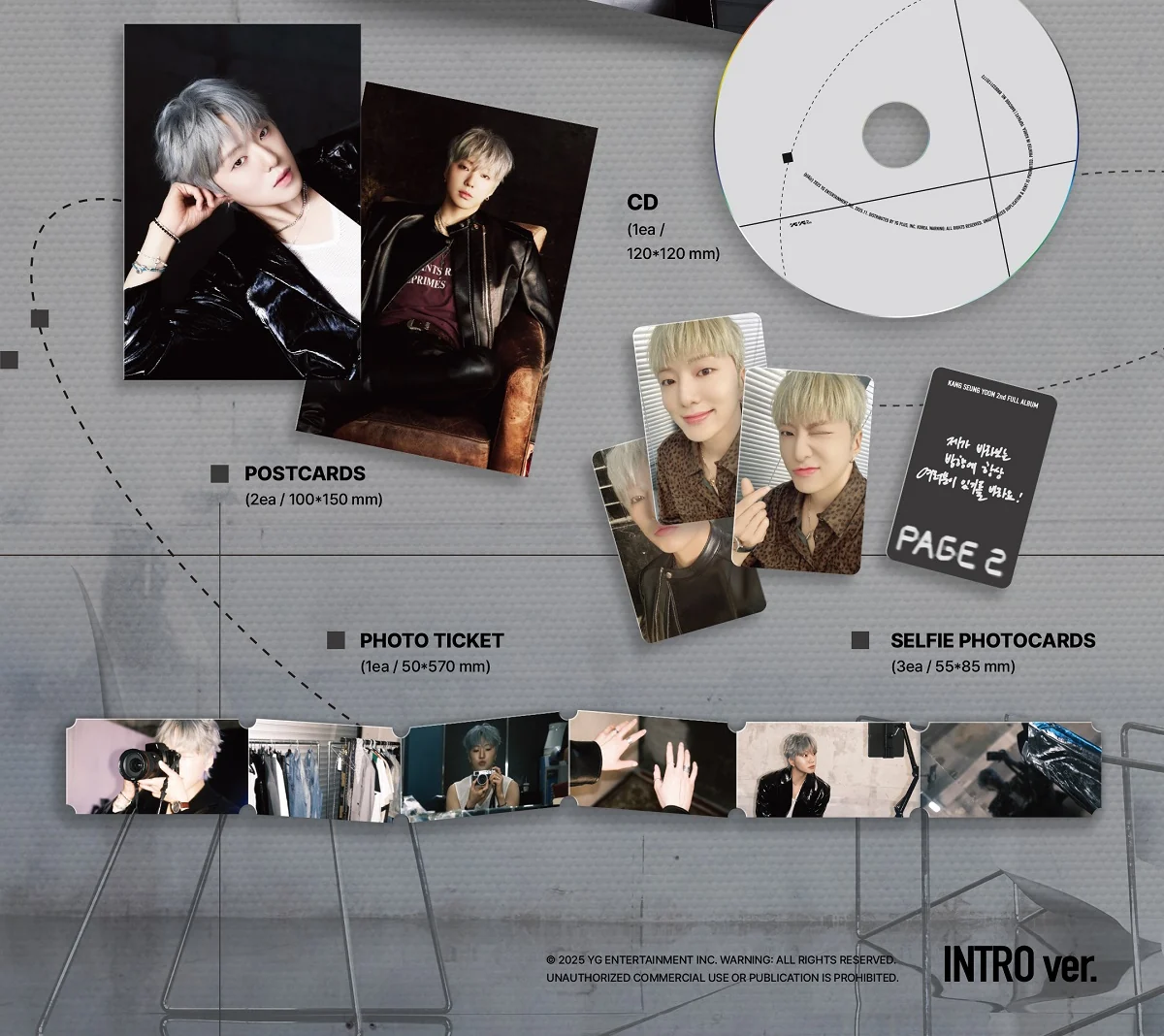 Kang Seung Yoon - 2nd Full Album Page 2 CD - Image 3