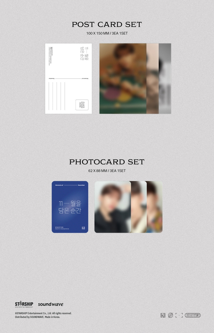 KIHYUN MONSTA X - Moment of November PHOTOBOOK - Image 5