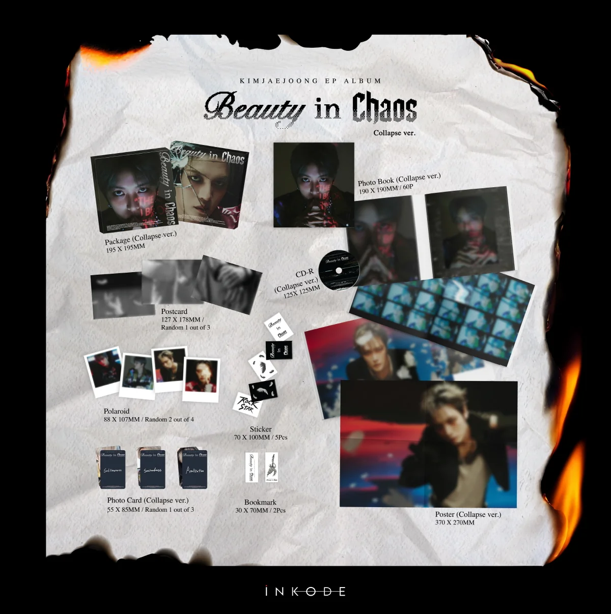 KIM JAE JOONG - Beauty in Chaos Album - Image 2