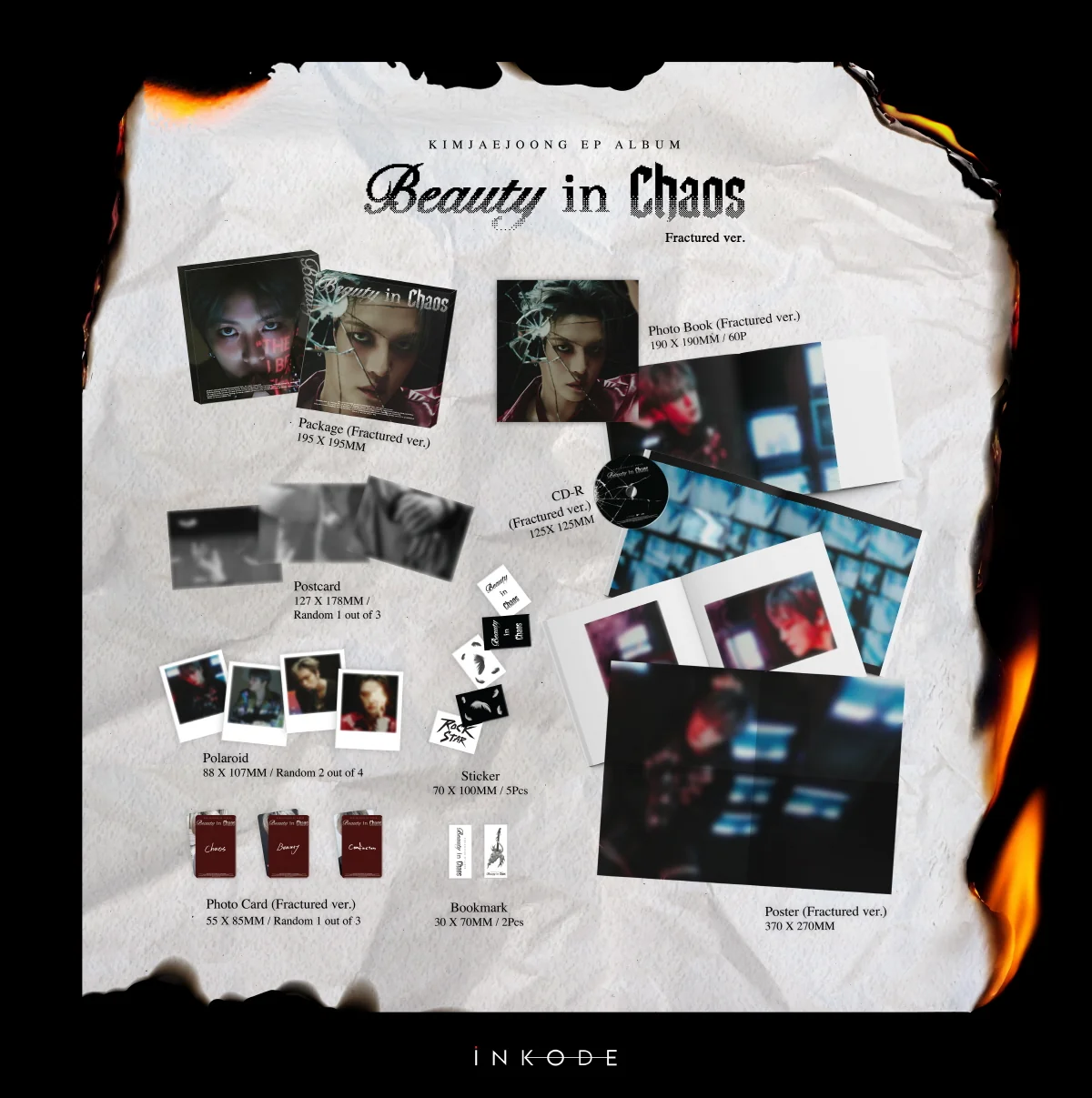KIM JAE JOONG - Beauty in Chaos Album - Image 3