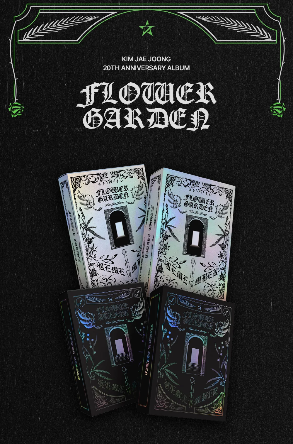 KIM JAE JOONG - FLOWER GARDEN Album - Image 2