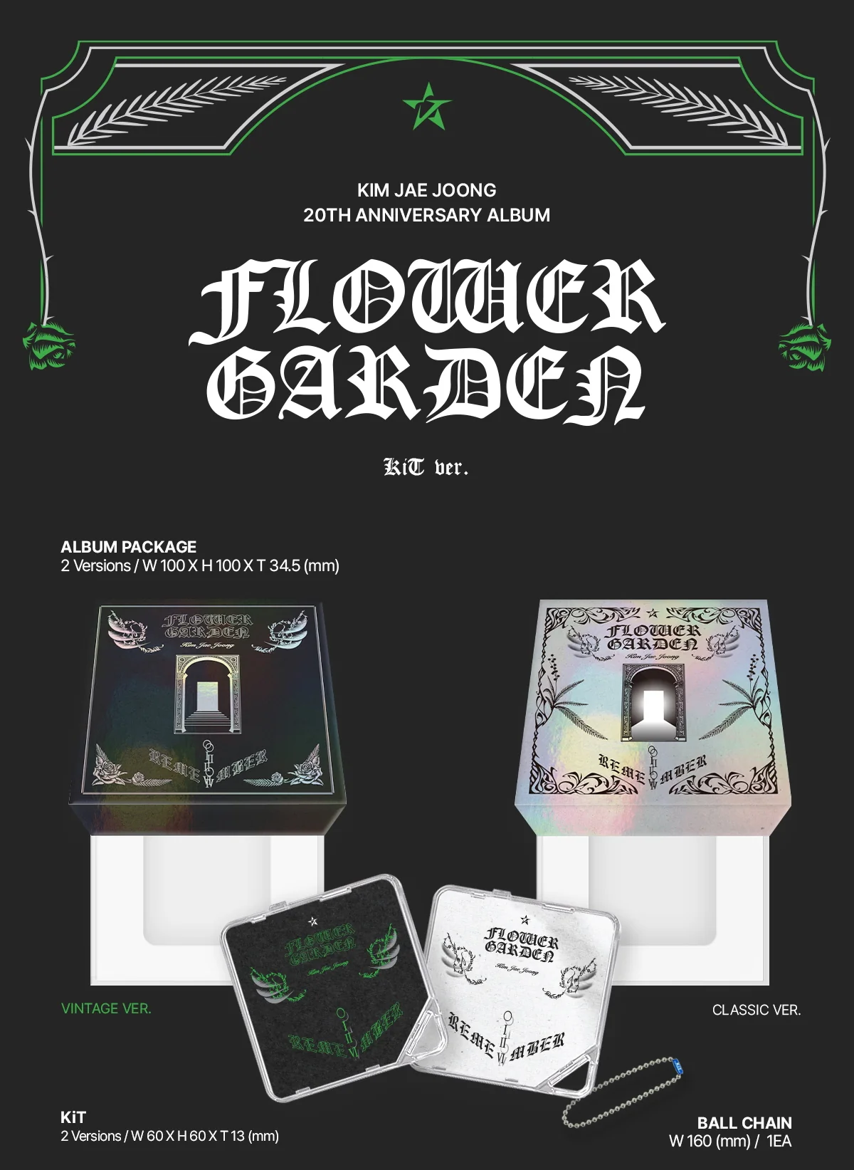 KIM JAE JOONG - FLOWER GARDEN [KiT Album] - Image 2