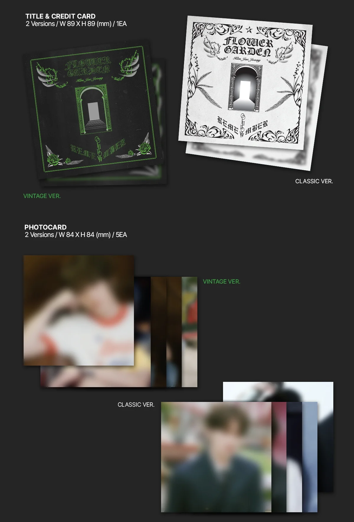 KIM JAE JOONG - FLOWER GARDEN [KiT Album] - Image 3