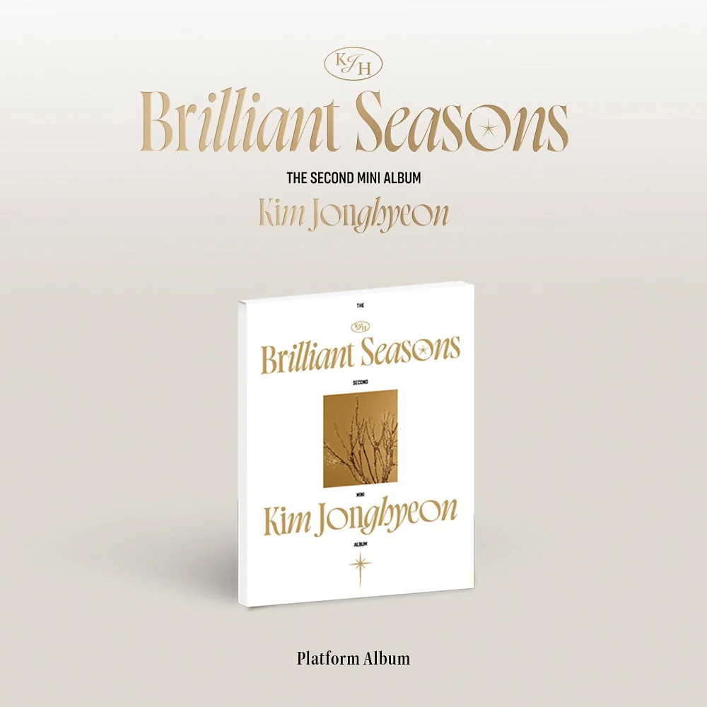 KIM JONG HYEON - 2nd Mini Album Brilliant Seasons Platform Album