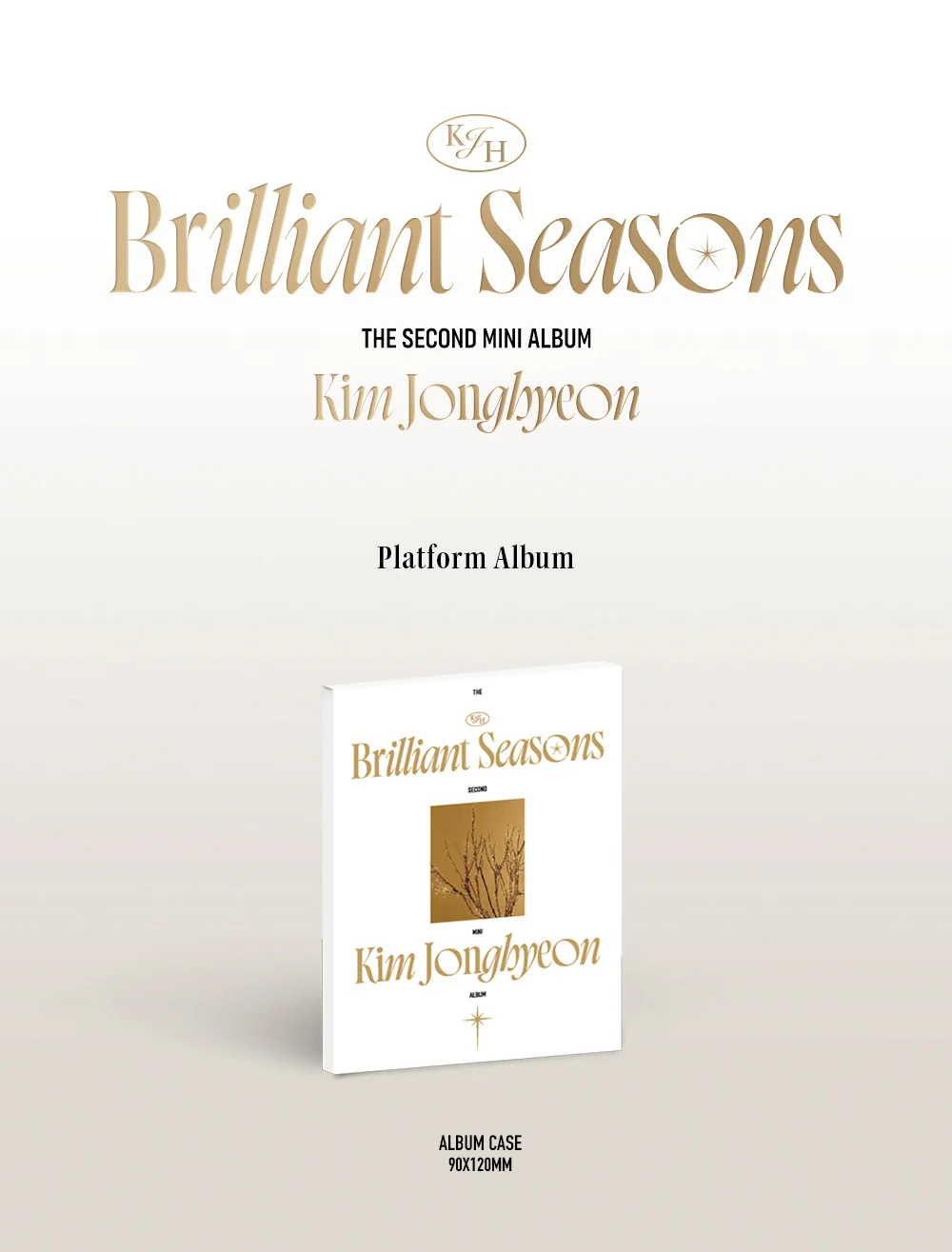 KIM JONG HYEON - 2nd Mini Album Brilliant Seasons Platform Album - Image 2