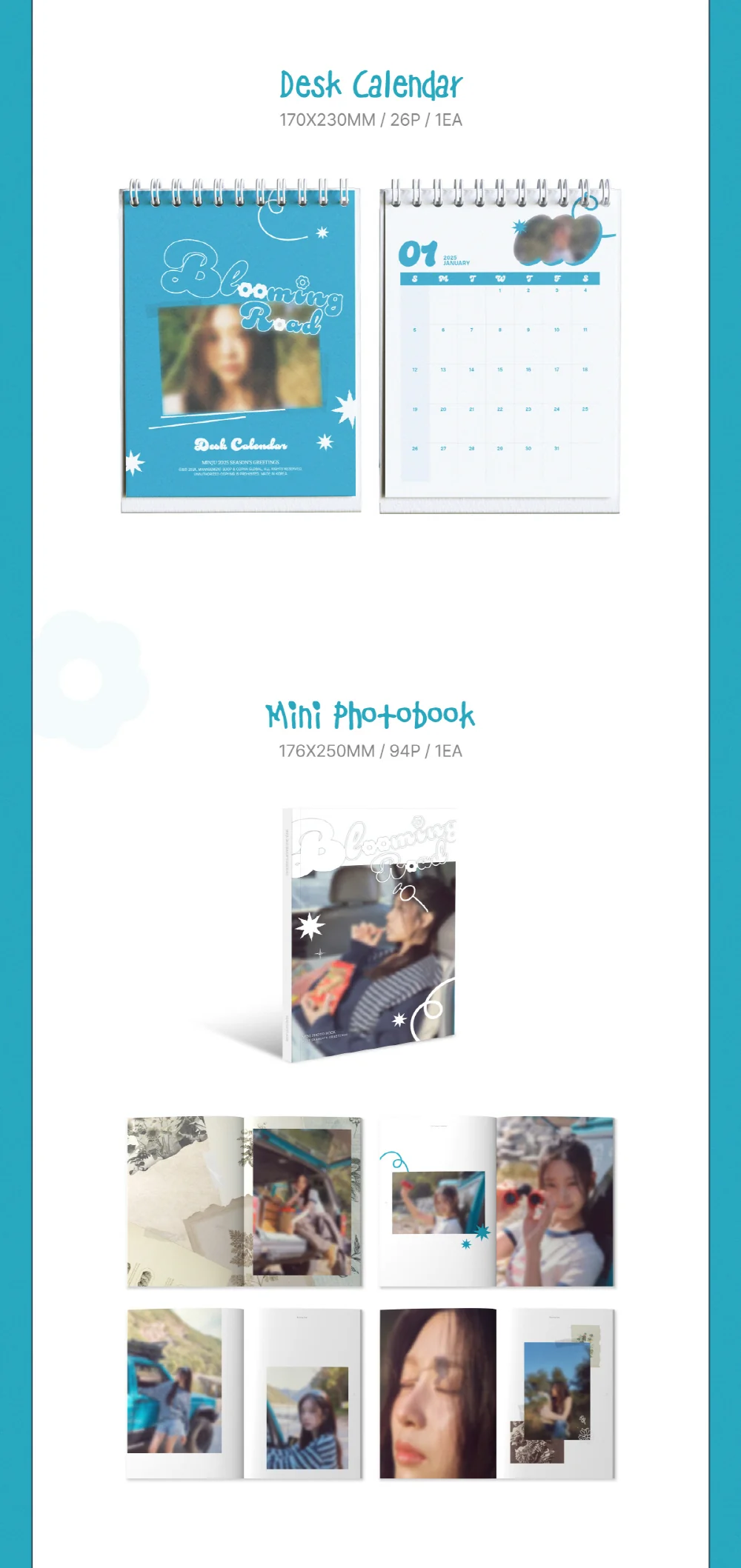 KIM MIN JU 2025 SEASON'S GREETINGS [Blooming Road] - Image 3
