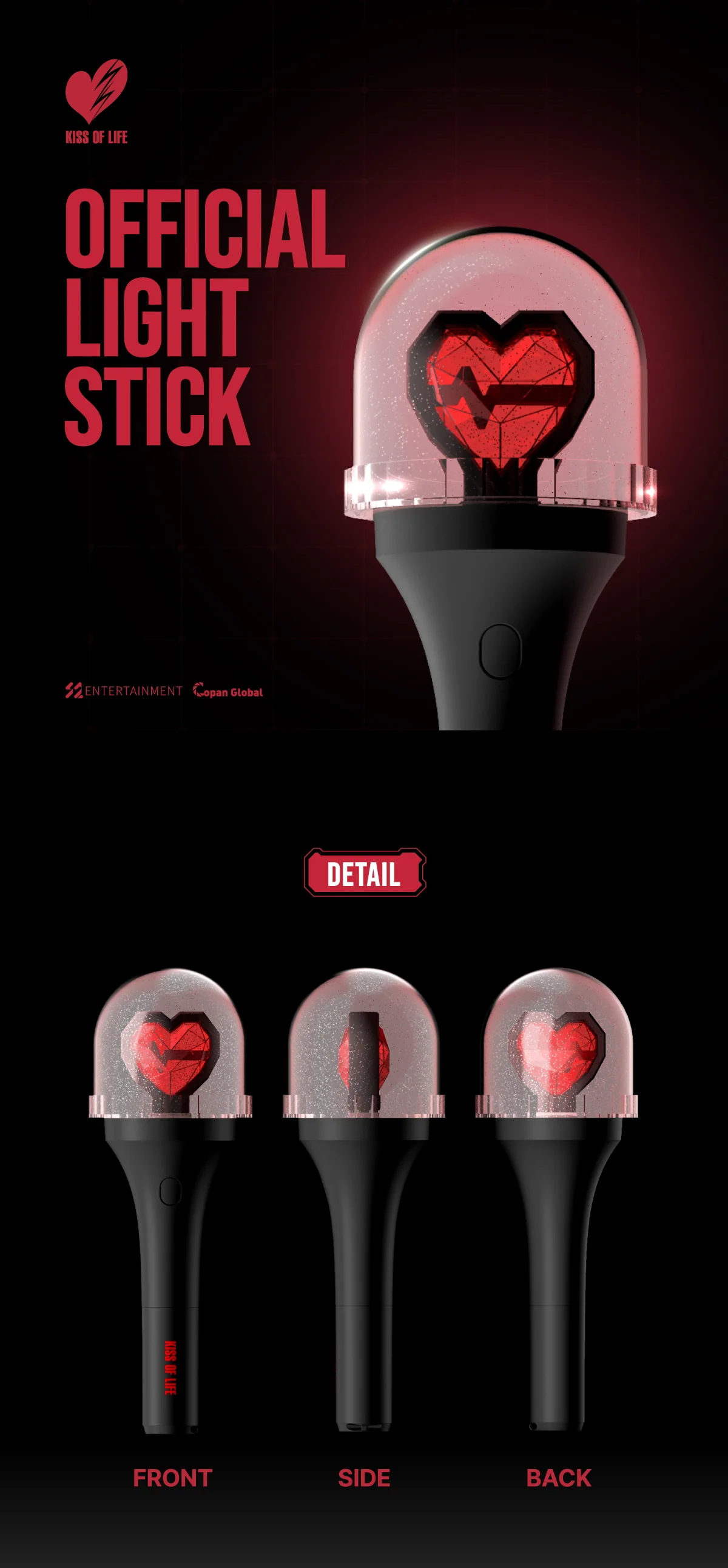 KISS OF LIFE - Official Light Stick - Image 2