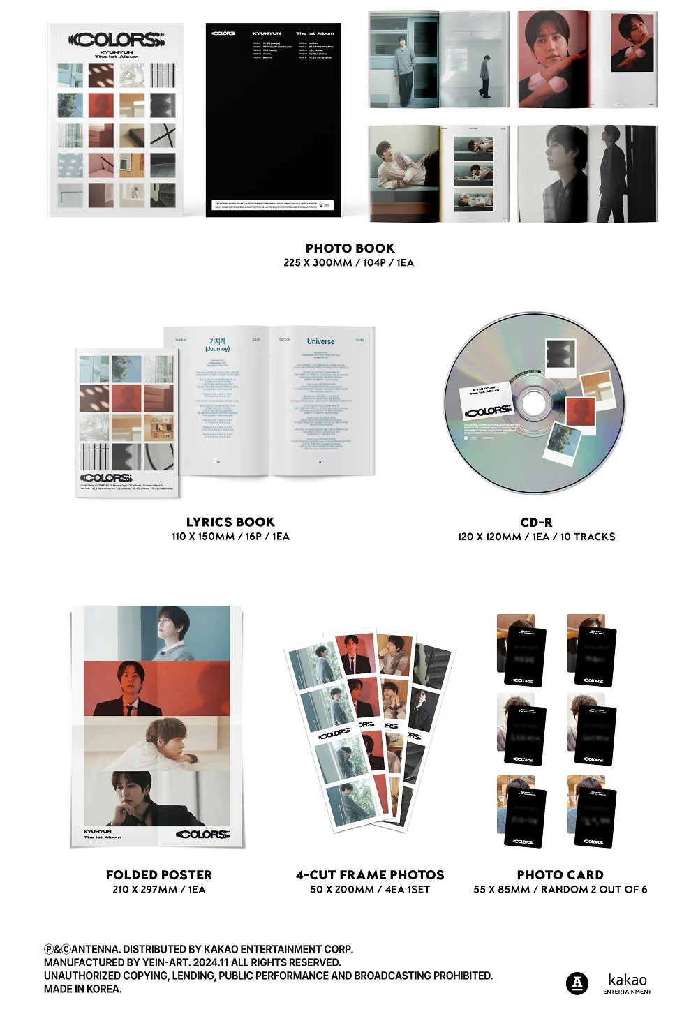 Kyuhyun - Vol.1 Colors Photobook version CD - Image 3