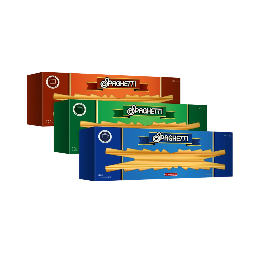 LE SSERAFIM - 1st Single Album SPAGHETTI - Image 4