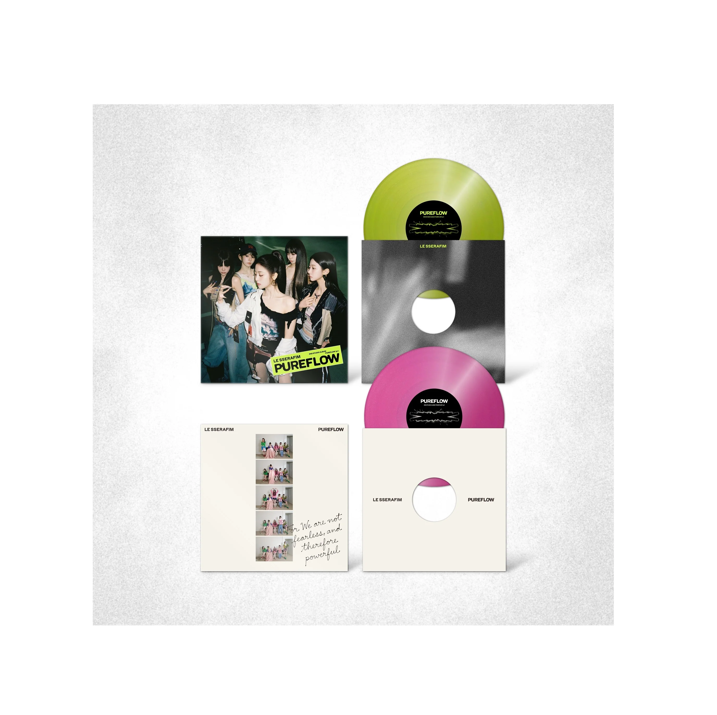Le Sserafim - 2nd Studio Album Pureflow Pt.1 Vinyl version LP - Image 4