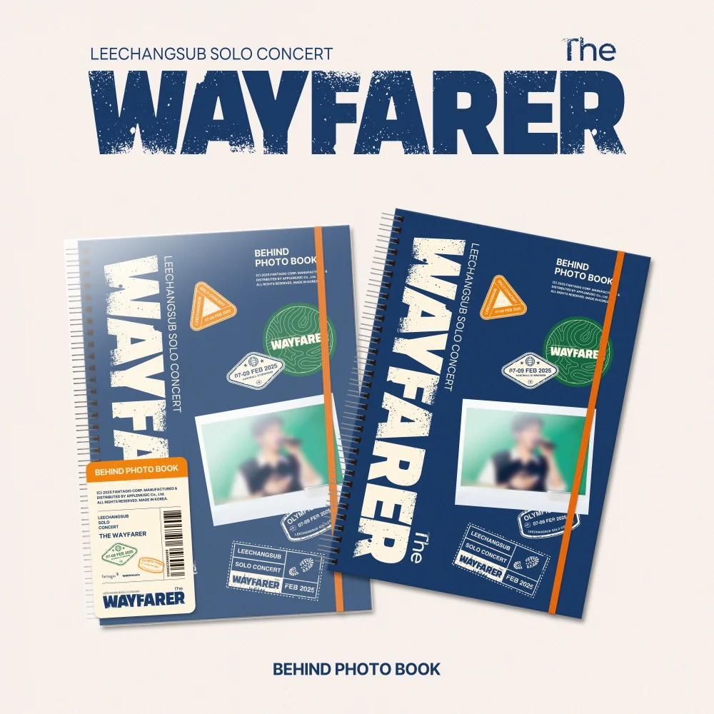 LEE CHANGSUB 2025 SOLO CONCERT [The Wayfarer] ENCORE BEHIND PHOTO BOOK