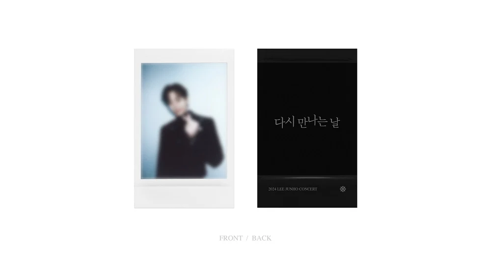 LEE JUN HO (2PM) - 2024 Lee Junho Concert [SEE YOU AGAIN] Blu-ray (2 DISC)+Pre-Order Gift - Image 5