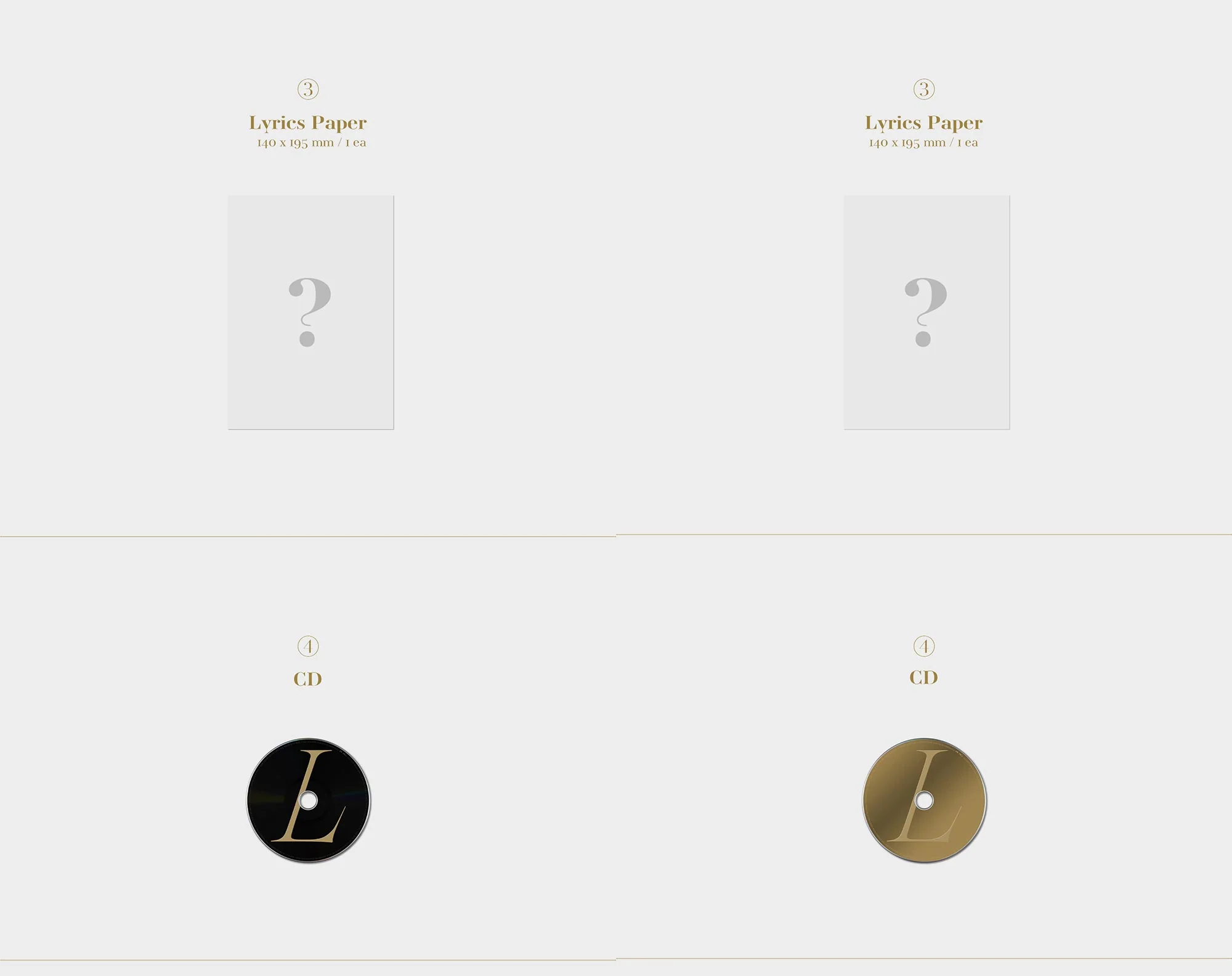 LISA - FIRST SINGLE ALBUM LALISA Album+Extra Photocards Set - Image 4
