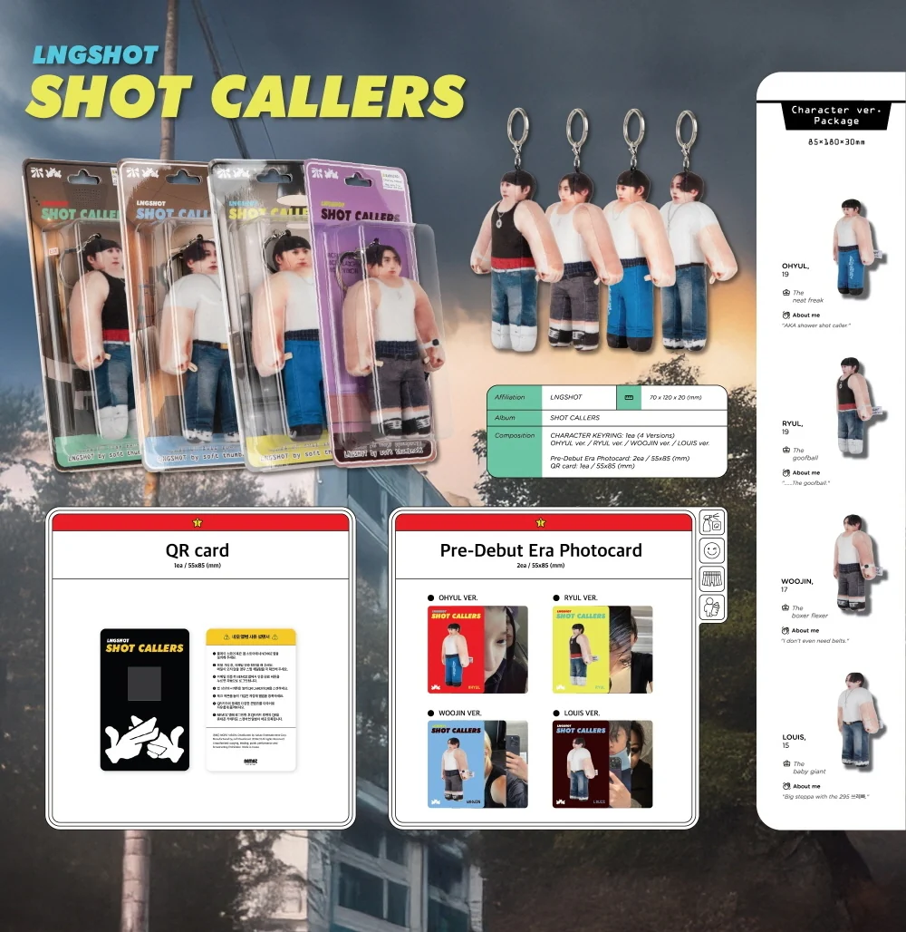 Lngshot - 1st EP Shot Callers Character version CD - Image 2