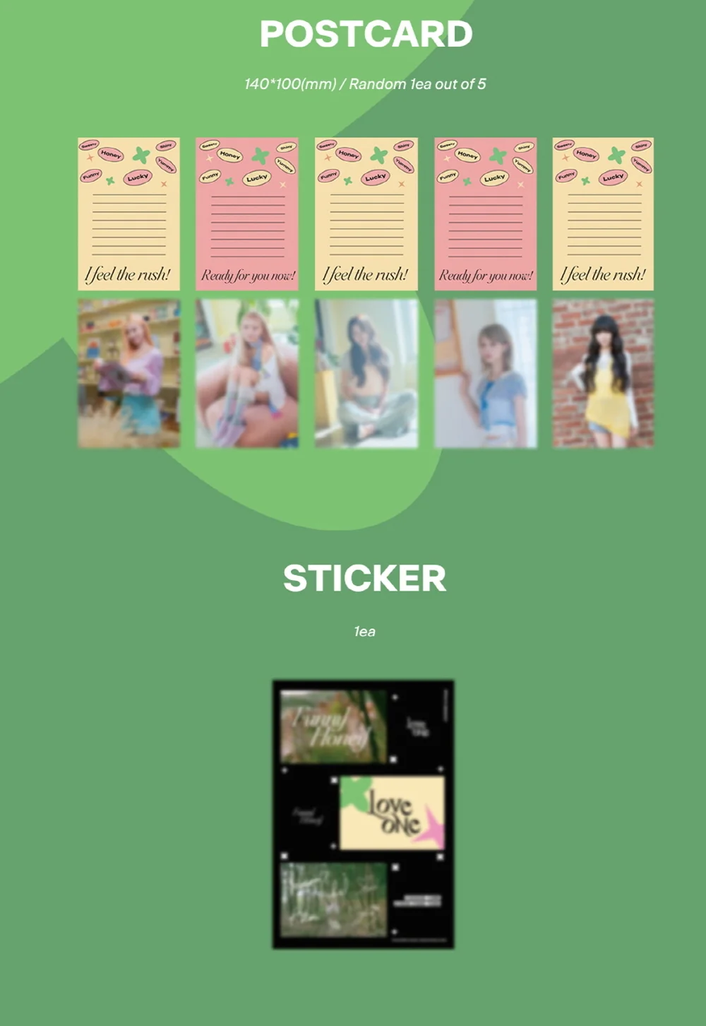 LOVEONE - FUNNY HONEY (1st Single Album) - Image 4
