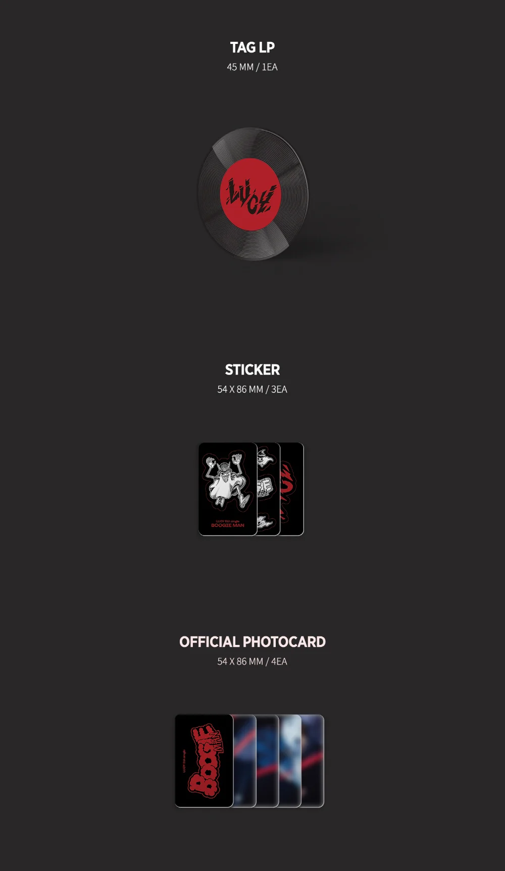LUCY - 6th Single Album Boogie Man (NEMO ALBUM FULL VER.) - Image 3