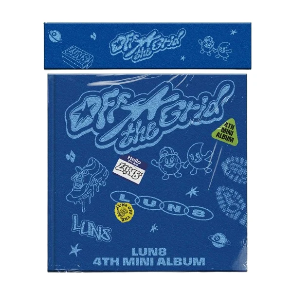LUN8 - 4th Mini Album Off the Grid CD - Image 5