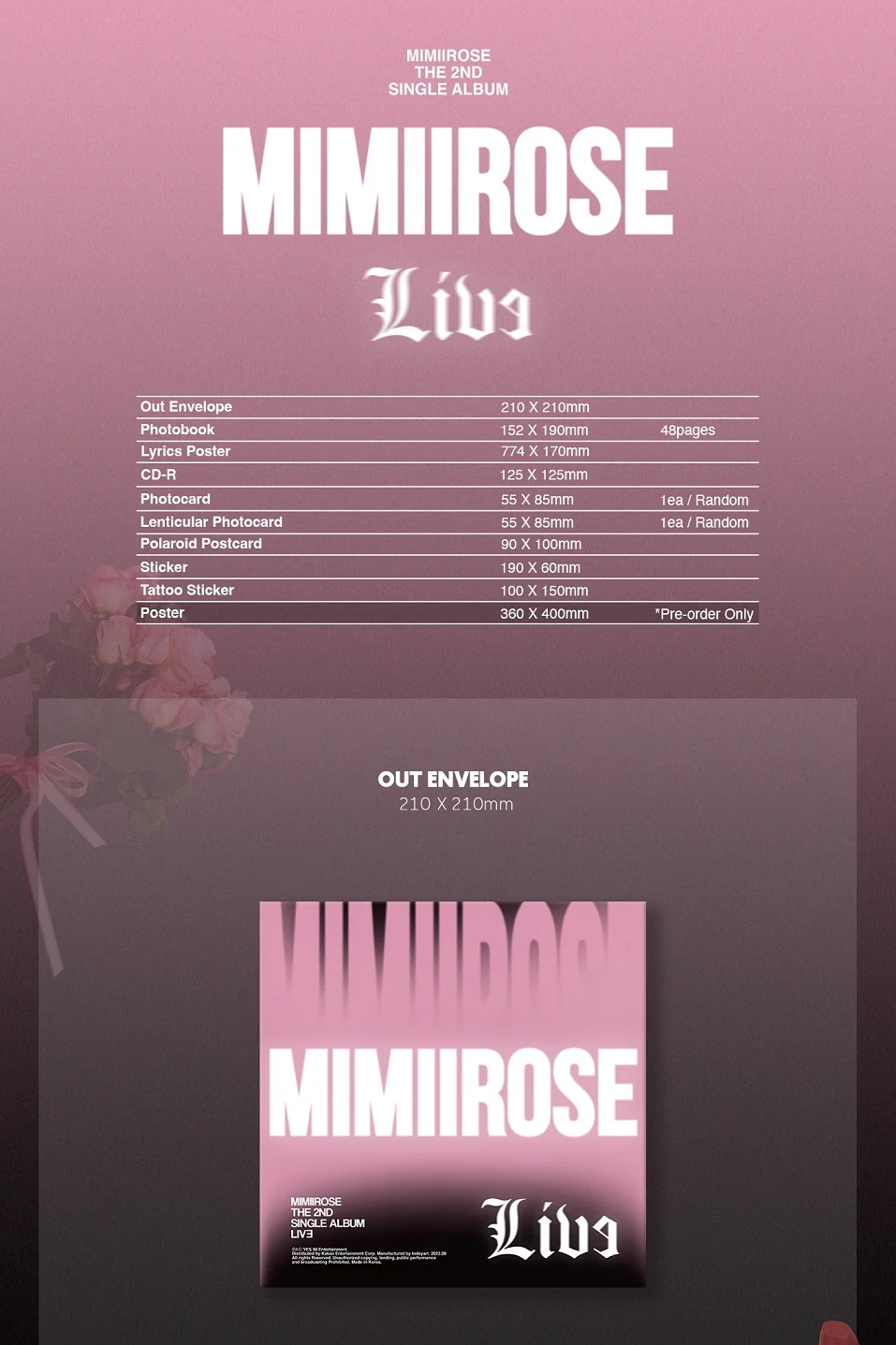 mimiirose - 2nd Single Album LIVE - Image 2